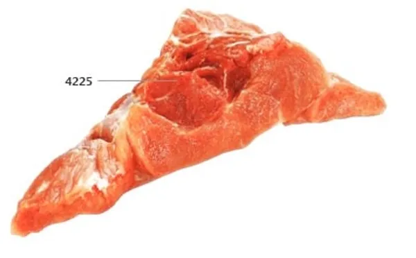 Meat from tail part